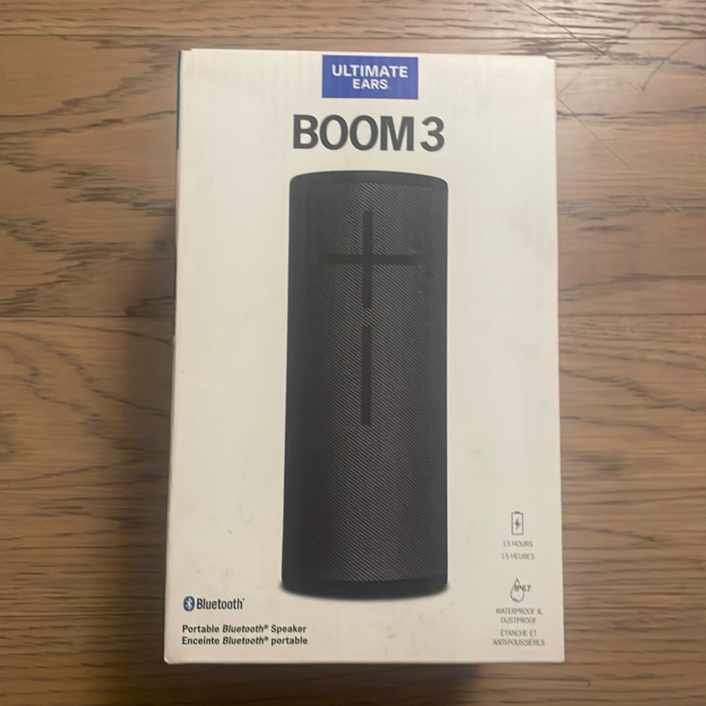 Boom3 Ultimate Ears Bluetooth speaker